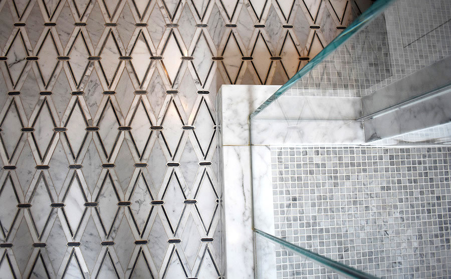 10th & Bloomfield Brownstone bathroom detail