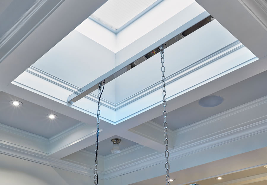10th & Bloomfield Townhouse ceiling detail