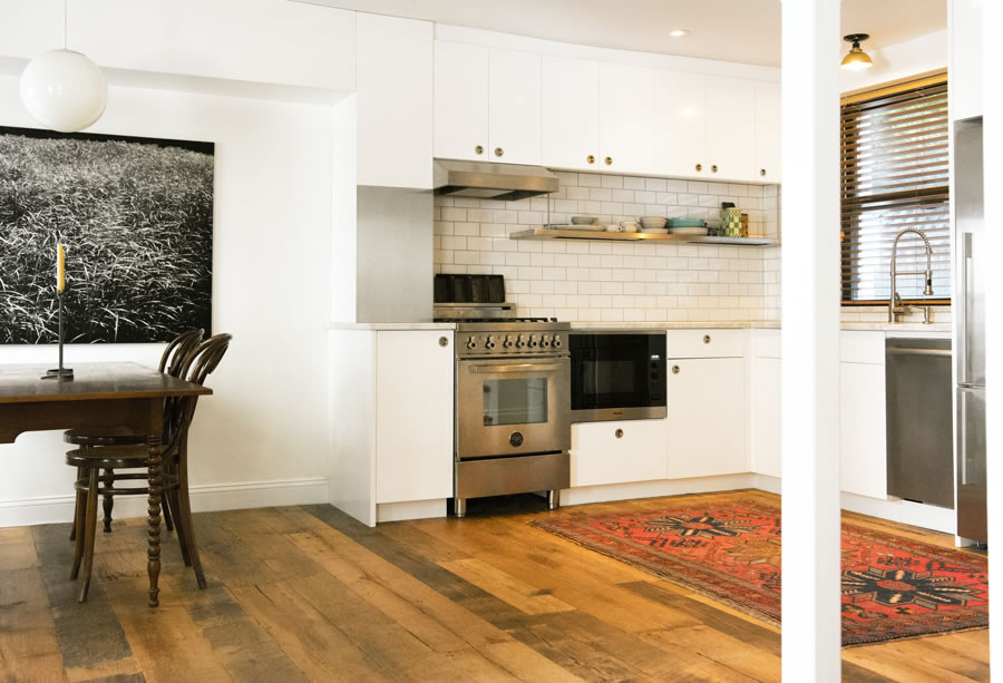 Carriage House kitchen, Hoboken