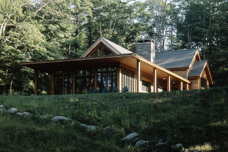 Catskills House II exterior