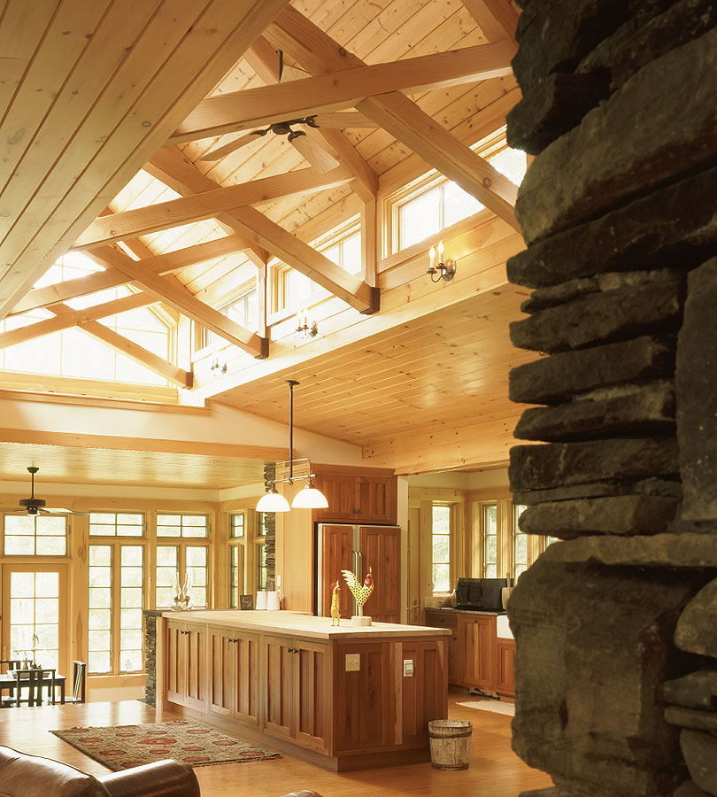 Catskills House II interior