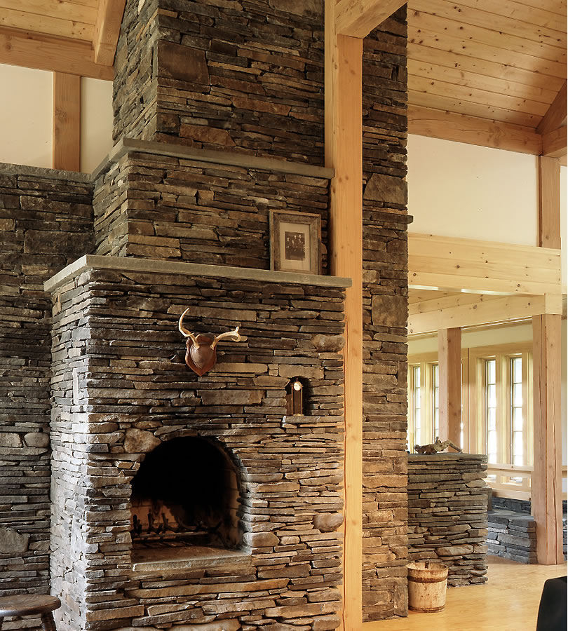 Catskills House II interior