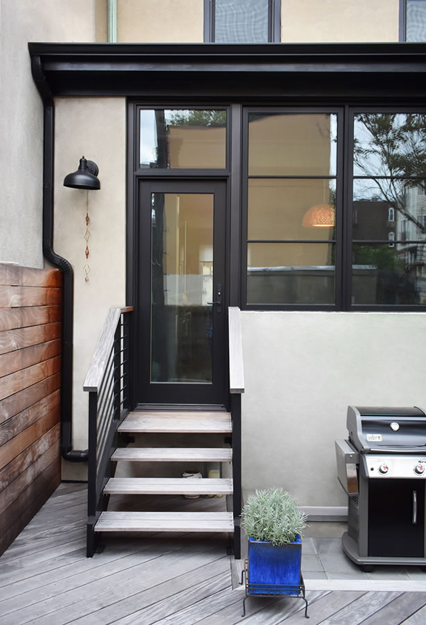 Eigth Street Addition backyard