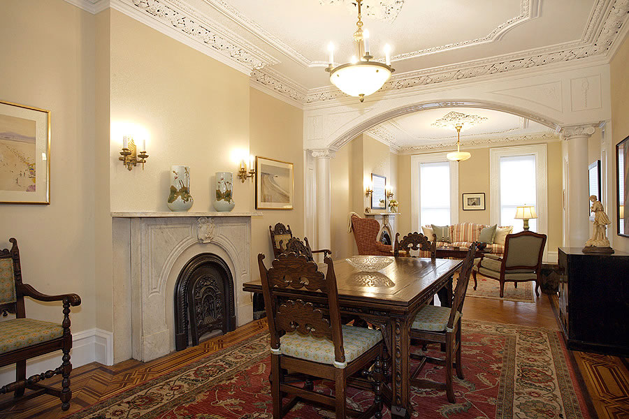 Garden Street Townhouse dining room